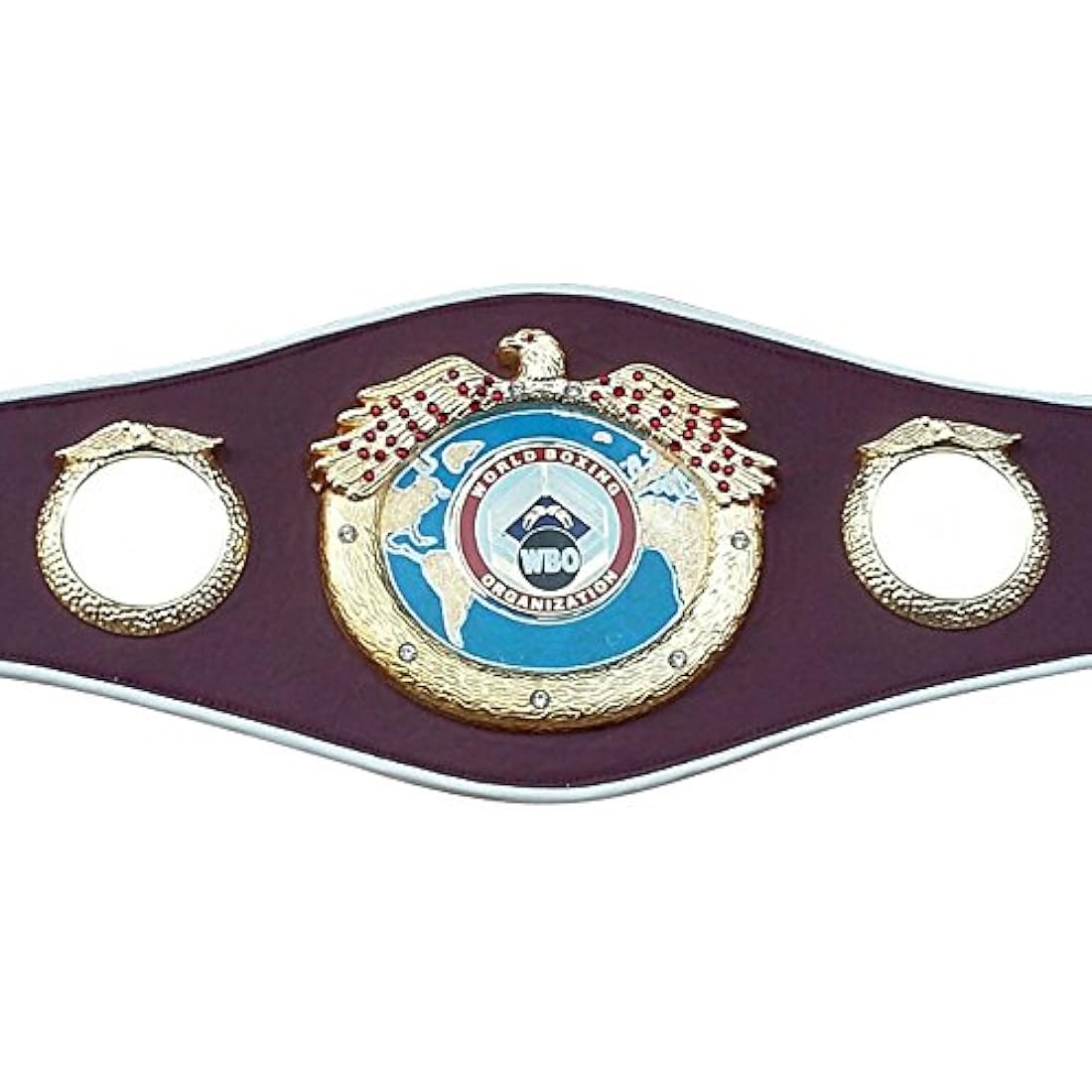 WBO Boxing Replica Championship Belt Metal Plates Adult Premium Quality Leather