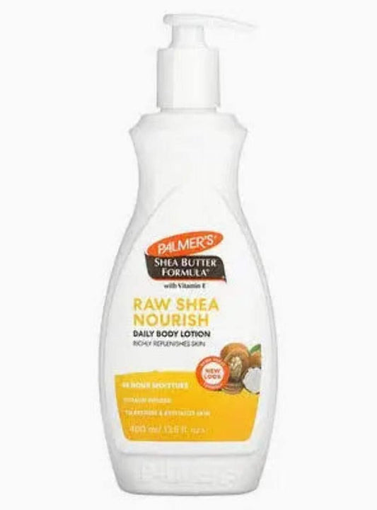 Palmer's Shea Formula Raw Shea Body Lotion, Pump 13.50 oz (Pack of 2)