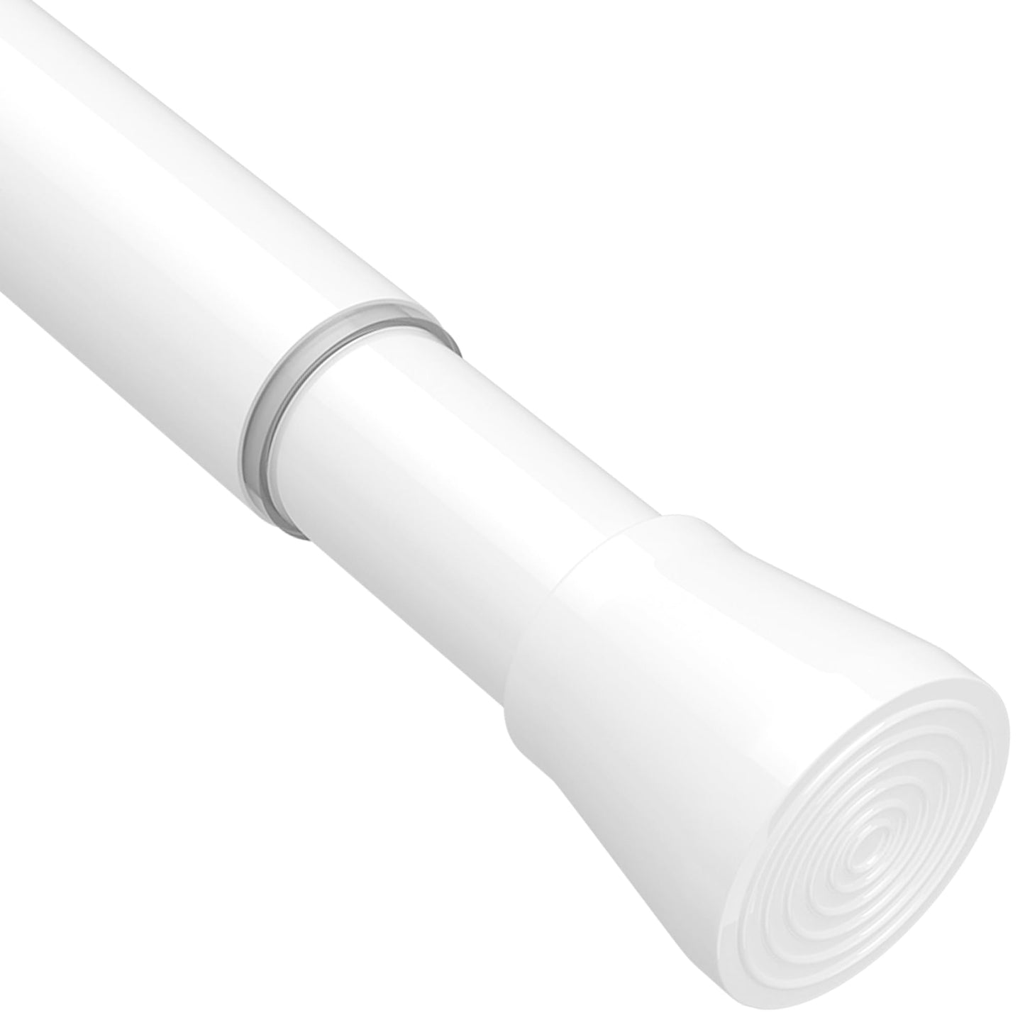 Extendable Shower Curtain Rod Tension Pole Adjustable Telescopic Rods Extendable for Kitchen Cupboard Bathroom Window 73-145CM