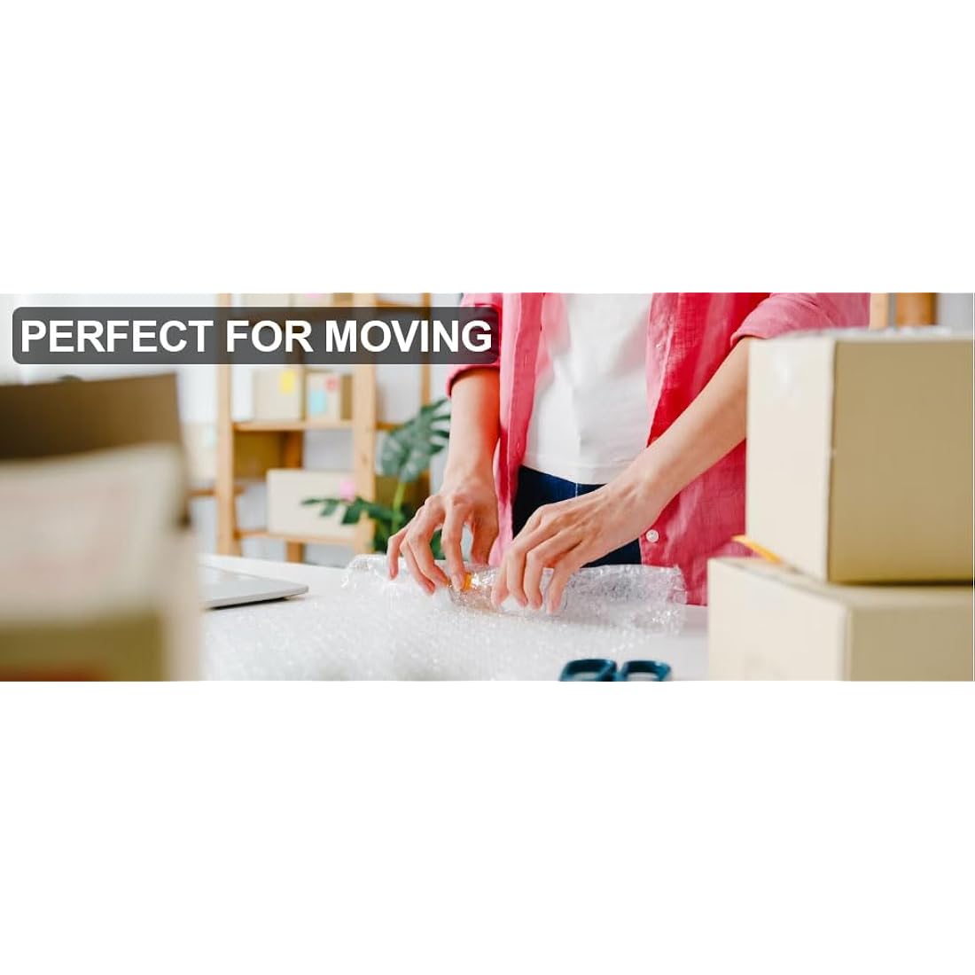 Bargain Factory Extra Large 300mm X 10m Roll of Quality Bubble Cushioning Wrap Roll - Strong, Affordable, and Ideal for House Moving, Removals, Packing, Shipping, and Mailing