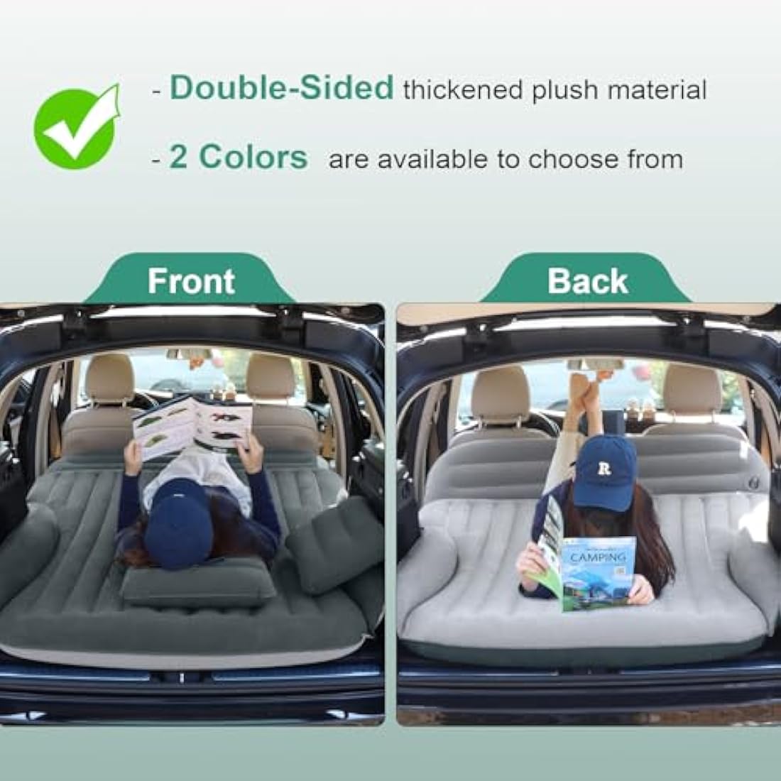 Car Bed,Car Mattress,Car Sleeping Mattress,Car Air Mattress,Inflatable Car Bed, Car Air Bed,Car Bed Mattress,Car Matress,Car Airbed,Bed For Car,Inflatable Car Mattress（Double Side Flocking
