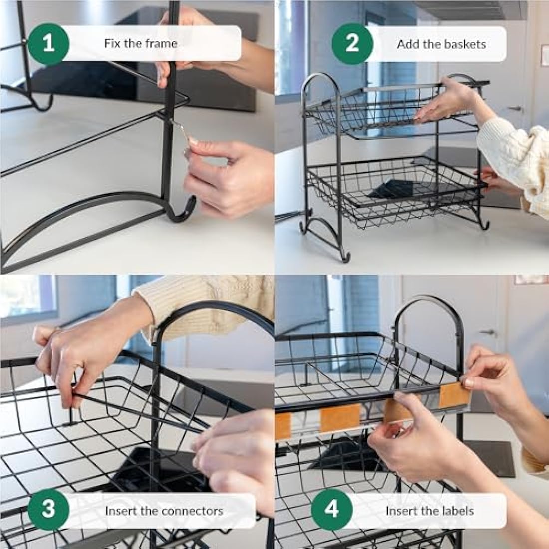 Candy Display Rack | Stackable Candy Organiser | Snack Organiser For Countertop | Snack Display Shelf And Chip Rack For Shops | Snack Stand For Office or Home