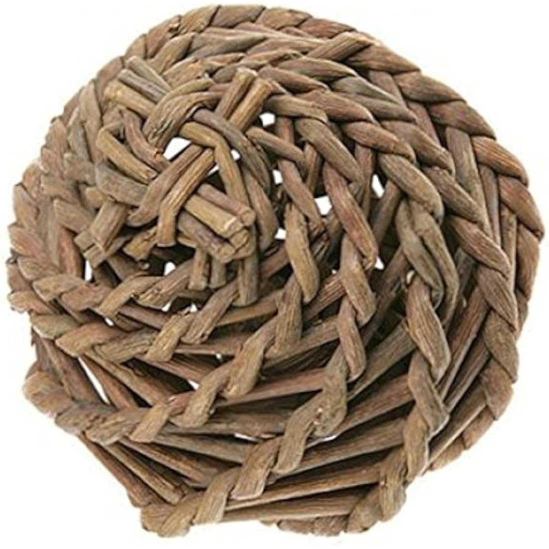 Nature First Large Willow Ball Playing Hiding Toy Teeth Trimmer for Hamsters, Rats & Small Animals - 32cm