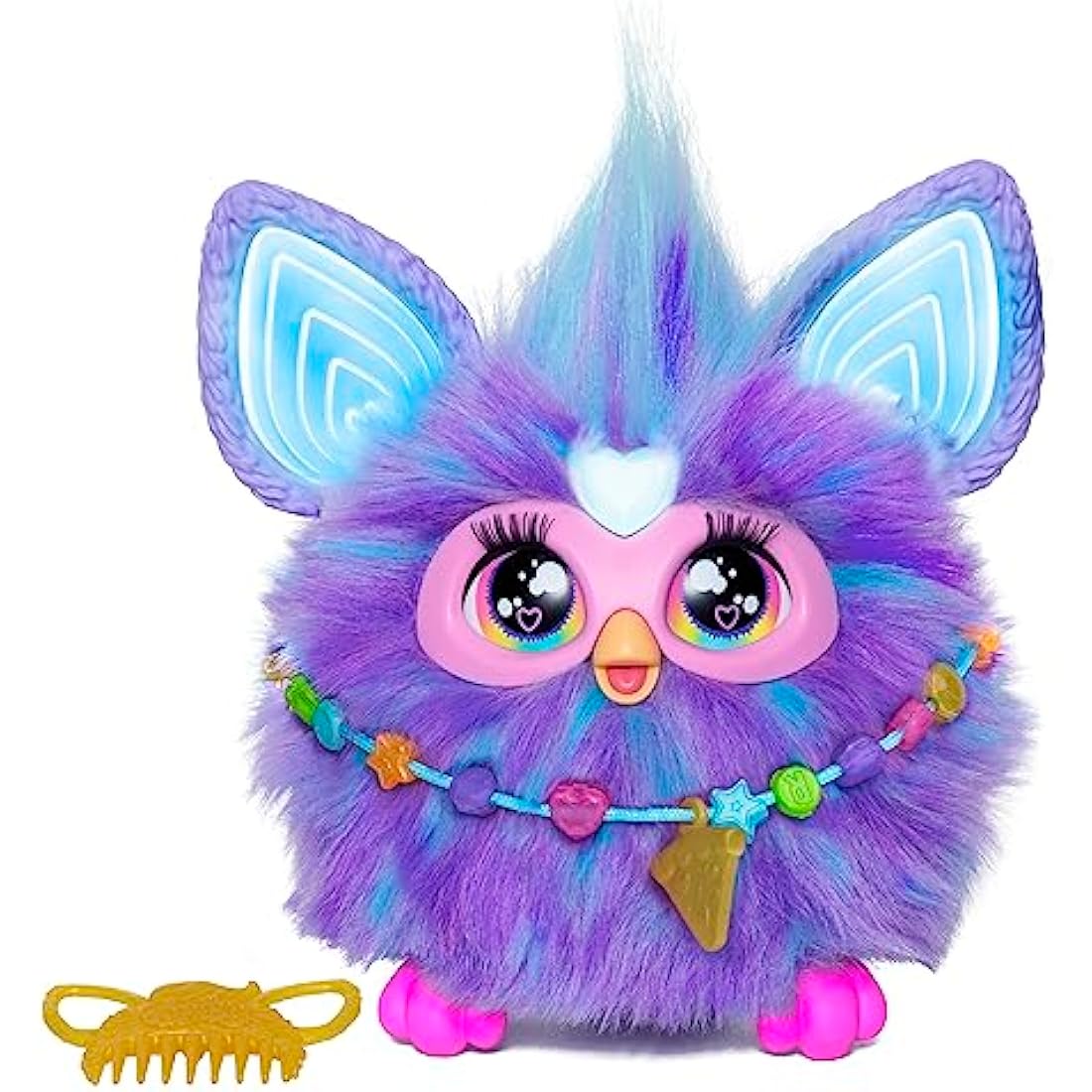 Furby Viola, giocattolo di peluche interattivo - Versione Italiana
