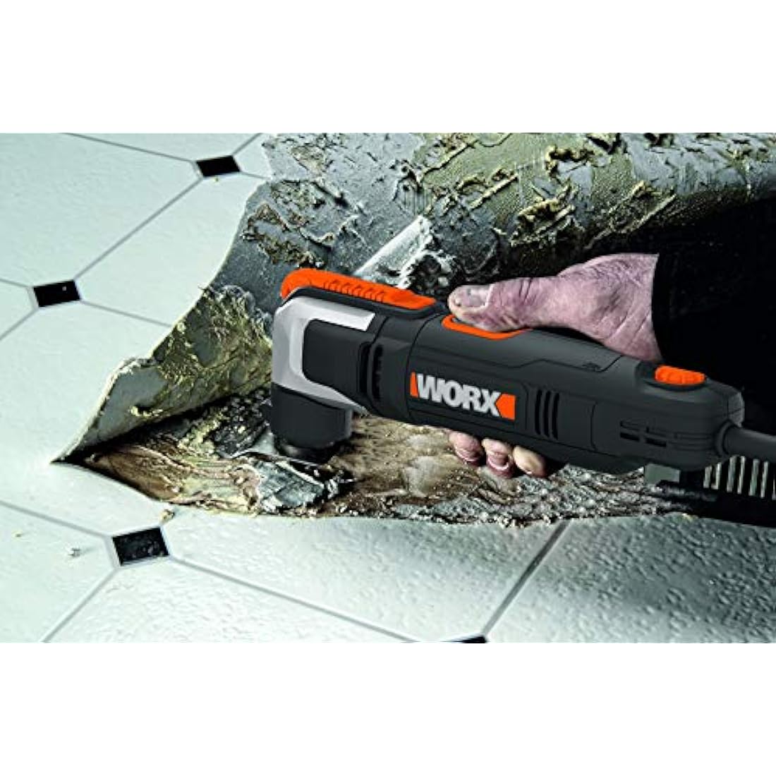 WORX WX686.1 250W Sonicrafter Oscillating Multi-Tool with 19-Piece Accessory Kit