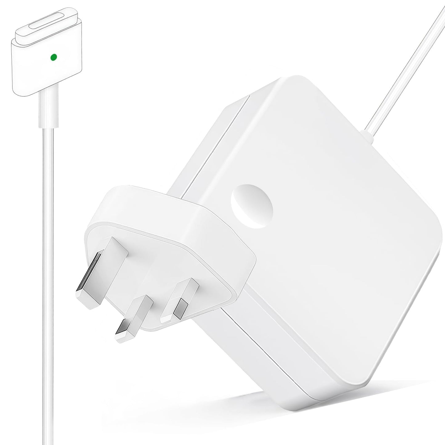 bokilino 45W T-Tip Charger/Power Adapter, Fast Charging & Overheat Protection, Universal Laptop Charger for MacBook Air 11&13 Inch (2012-2017),