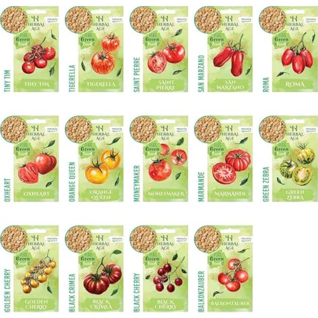 Garden Gifts, Grow Your Own Kits Tomatoes Seeds – 14 Unusual Tomato Varieties, 480+ Perfect Seeds – Gardening Gifts for Women, Unusual Gifts for Men – Allotment Gifts & Garden Accessories