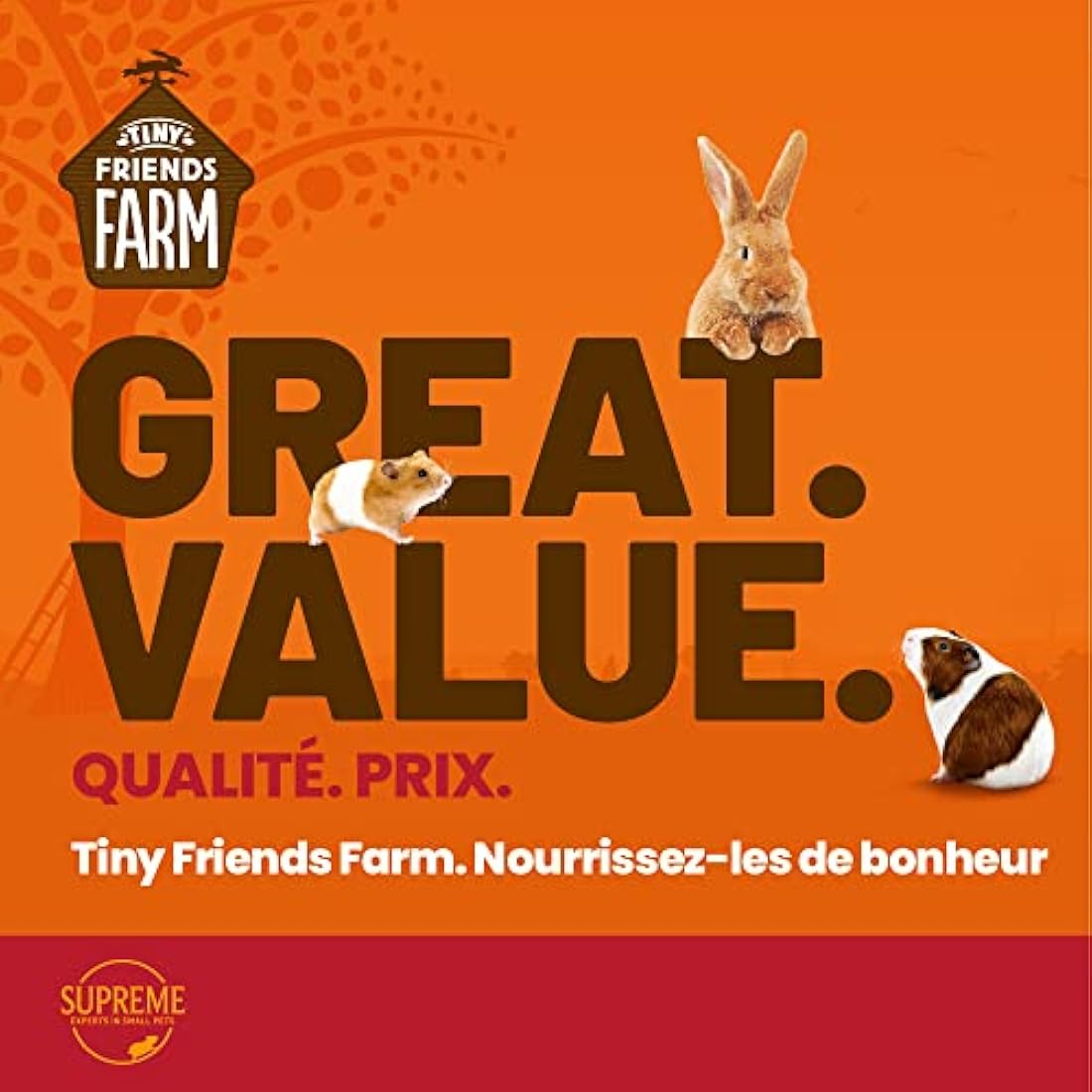 Supreme Tiny Friends Farm Apple and Cranberry Stickles