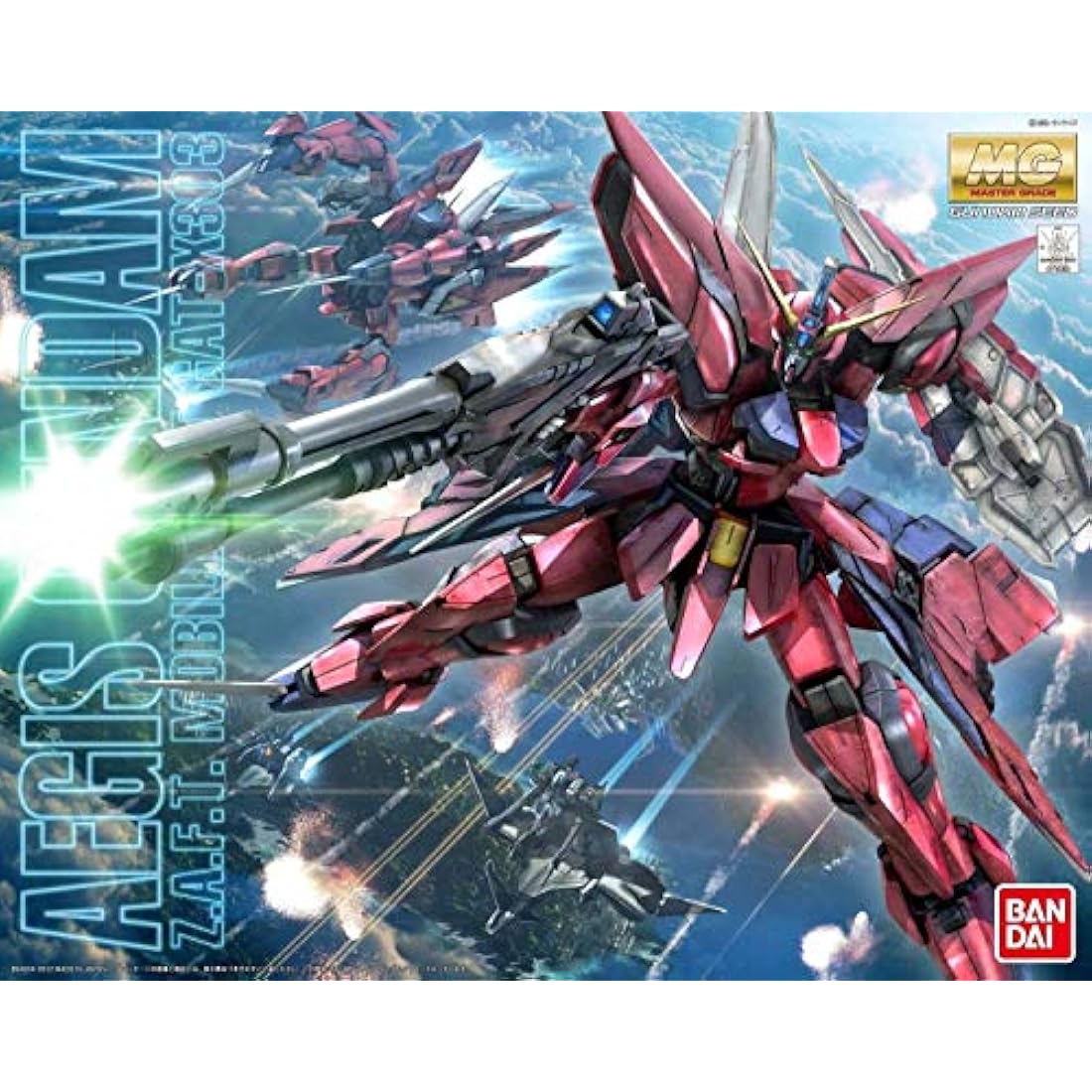 Bandai Hobby Aegis Gundam Seed 1/100-Master Grade
