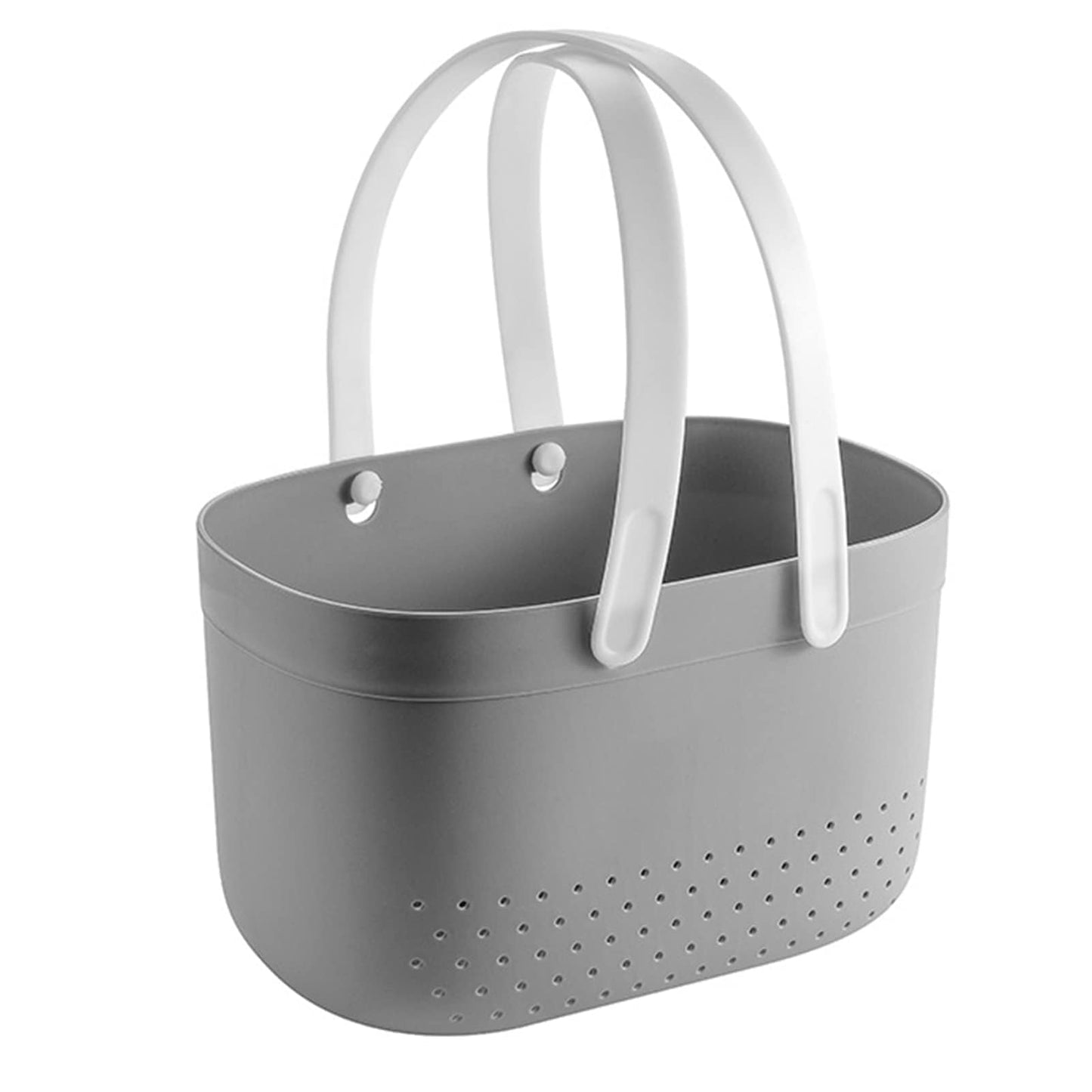 Shower Caddy Portable Stackable Organizer Caddy Shower Basket with Handle,Ventilation Holes 9.8?6.7?5.7in Plastic Storage Basket Organizer Tote Bin