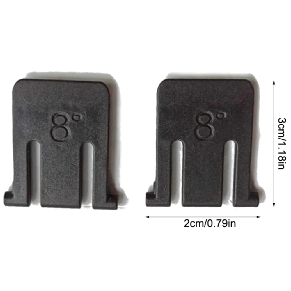 VOANZO 4-Piece Keyboard Support Feet Kit,Replacement Stand Legs for K200, K260, K270, K275,MK200,MK260,MK270,MK275,Keyboards (Black)