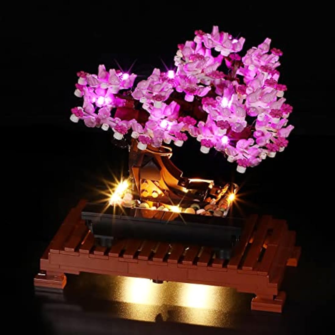 BRIKSMAX Led Lighting Kit for LEGO Creator Bonsai Tree - Compatible with Lego 10281 Building Blocks Model- Not Include the Lego Set