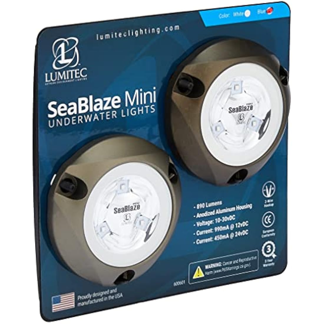 Lumitec SeaBlaze Mini LED Surface Mount Underwater Boat Light