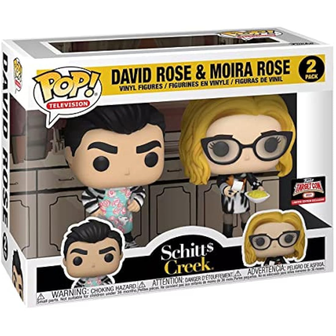 POP Funko 2PK Excl Schitt's Creek Moira&David (Co
