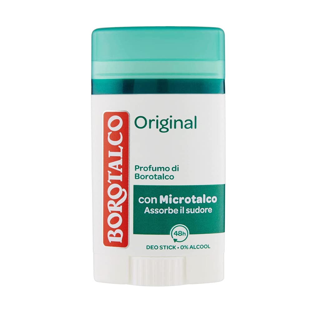 Set of 6 BOROTALCO Deodorant Stick 40 Original Fresh Care & Body Hygiene