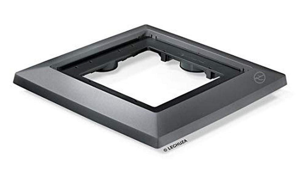 Lechuza Coaster for Lechuza CUBICO 40 Planter L41 W41 H4.5 cm Charcoal Metallic