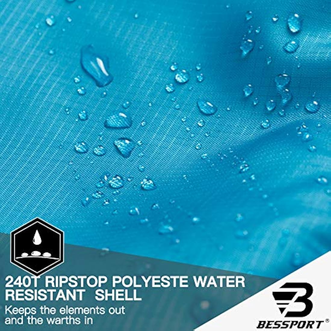 Bessport Sleeping Bag, 4 Seasons 0°C Sleeping Bag, Small Pack Size & Ultralight Outdoor Sleeping Bag, Mummy Sleeping Bag for Camping, Travel, Outdoor and Tent