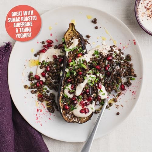 Merchant Gourmet Dried Puy Lentils 2.4 kg - High Fibre, High Protein, Low Fat, Vegan - No Need to Pre-Soak - Pack of 8 x 300g Boxes