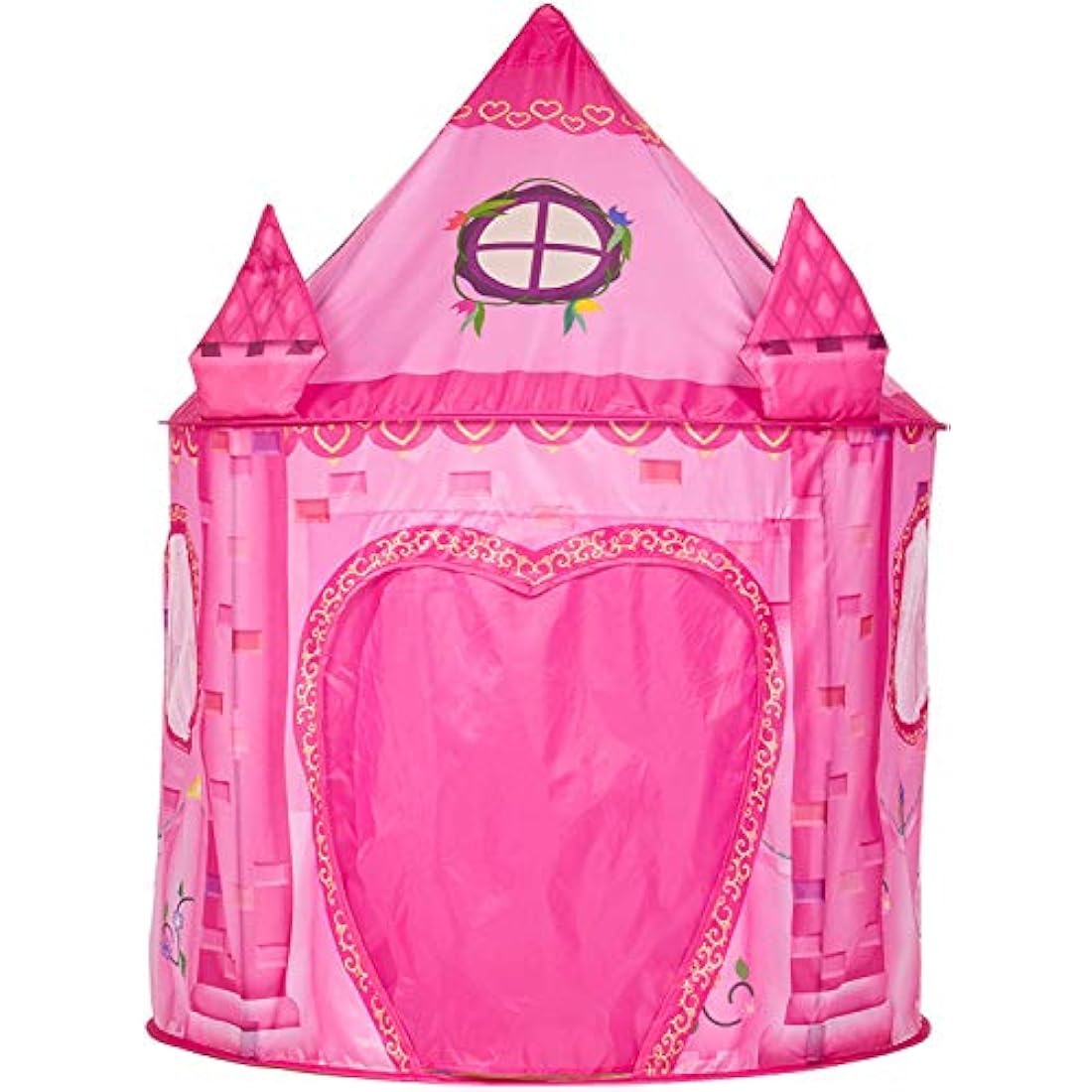 Benebomo Pink Play tent,Girls tent, Princess Castle, Kids play houses for garden, Children play tent for indoor, A place for children to rest and have fun