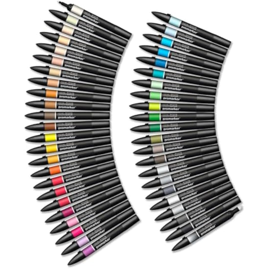 Winsor & Newton, Promarker, Essential Collection, Set of 48 , Alcohol Based Dual Tip Markers