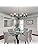 Matte Black Farmhouse Chandelier Light Fixture Ceiling 8 Light Large Rustic Industrial Ø95cm Chandeliers for Dining Room Candle Ceiling Light Fixture for Living Room Bedroom Kitchen Island Foyer
