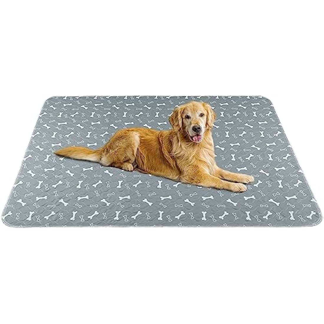 Baodan Puppy Pads Washable, Reusable Puppy Training Pads, Super Absorbent Waterproof Dog Mat Pee Pads for Dogs, Fast Drying Training Pads for Home, Car, Travel - 182x182 cm