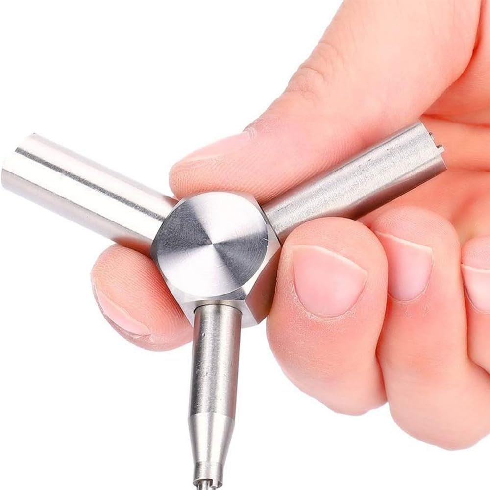 VOANZO 3 in 1 Gas Valve Key Wrench Universal Valve Tool for Water Valves Air Valves Cabinet Doors Elevator Emergency Switches and More