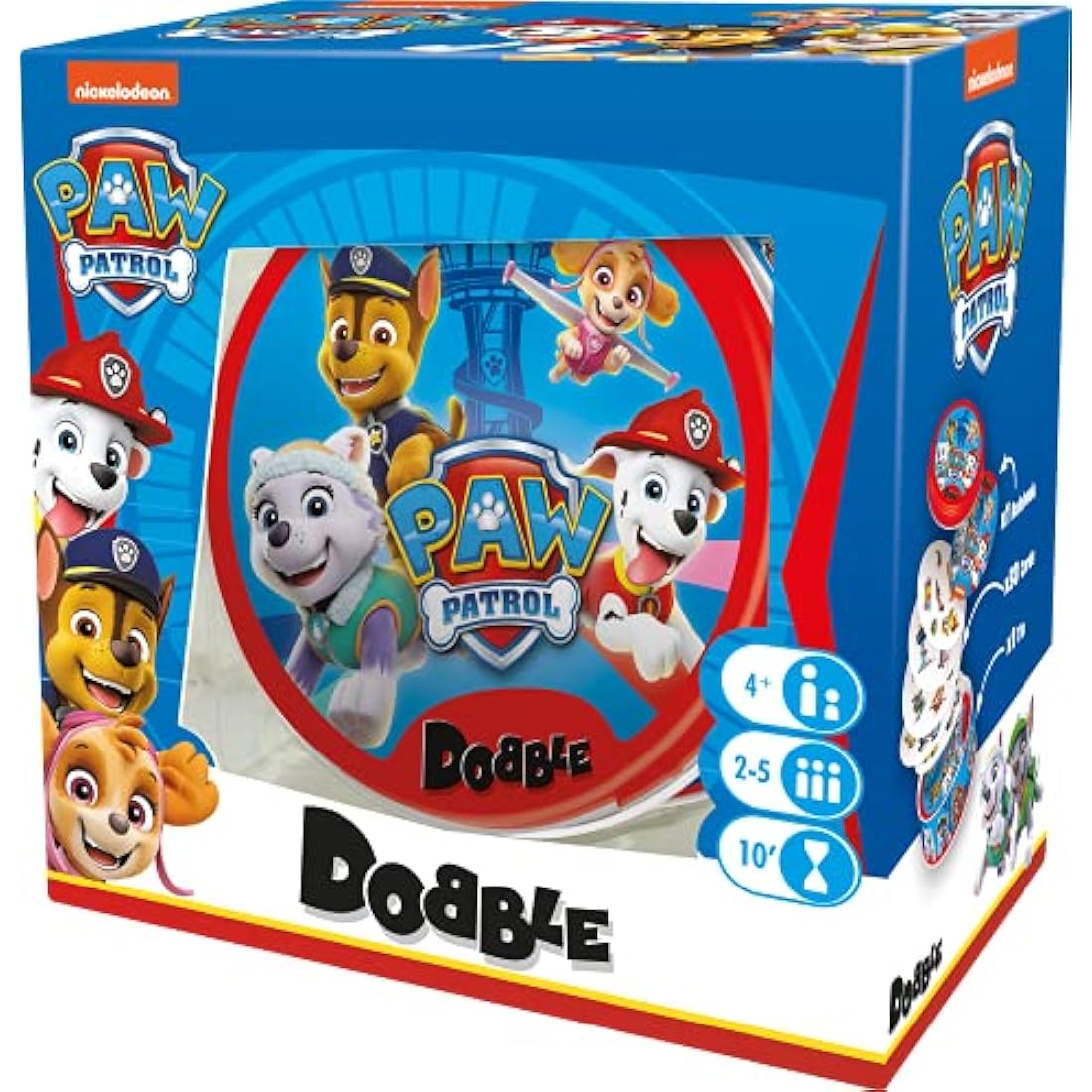 Asmodee Dobble Paw Patrol Card Game Ages 4+ 2-5 Players 10 Minutes Playing Time
