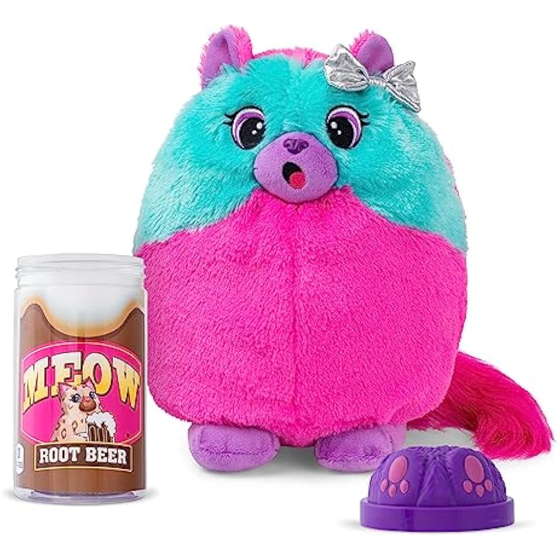 Misfittens | Surprise Cat Plush | Cuddly Soft Toy for Girls and Boys, Toddler Toys, Plush Gift for Kids, Suitable for Kids Aged 4+ | Basic Fun, 03936