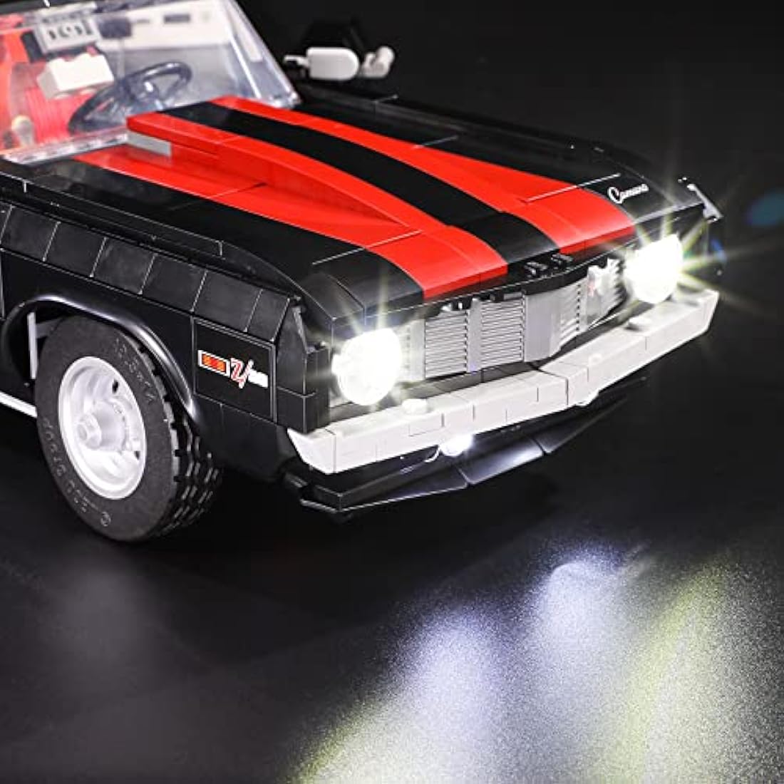 BRIKSMAX Led Lighting Kit for LEGO-10304 Chevrolet Camaro Z28 - Compatible with Lego Icons Building Blocks Model- Not Include the Lego Set