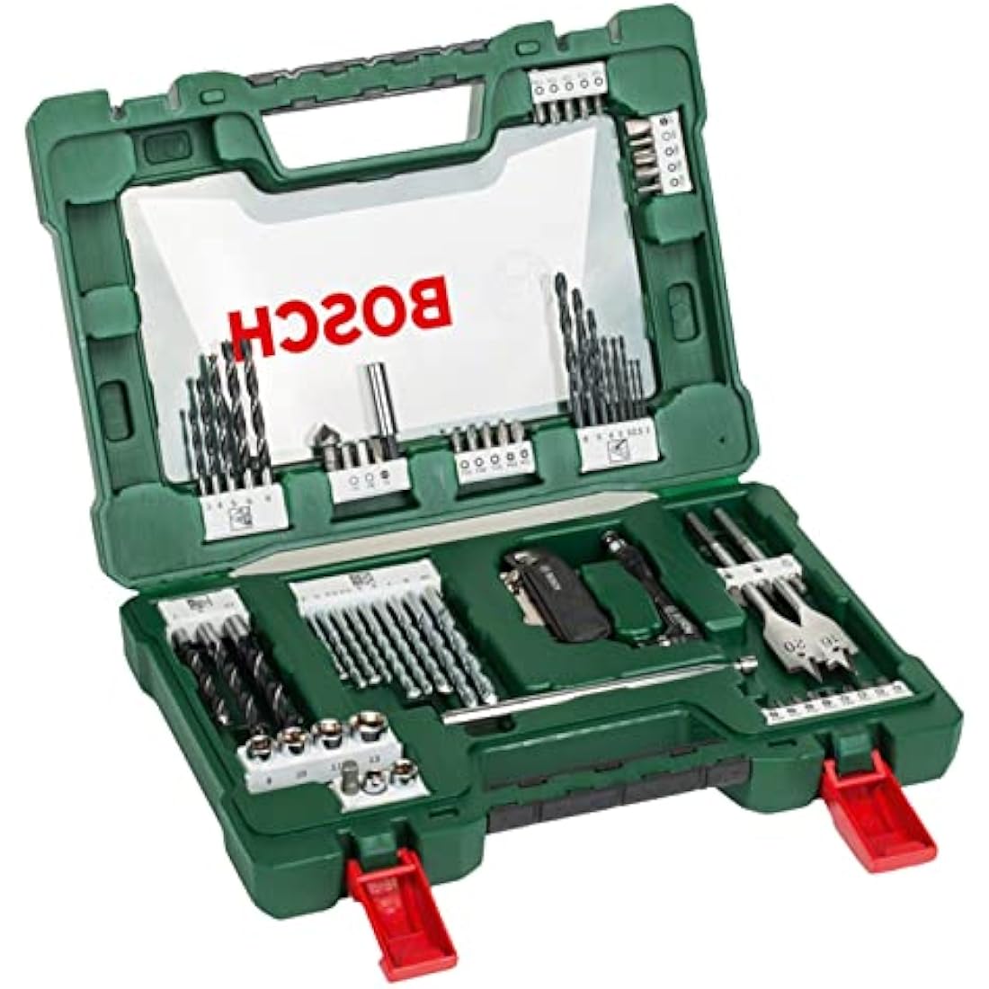 Bosch 68 pcs. Titanium Drill and Screwdriver Bit Set V-Line (for Wood, Masonry and Metal, Accessories Drills and Screwdrivers)