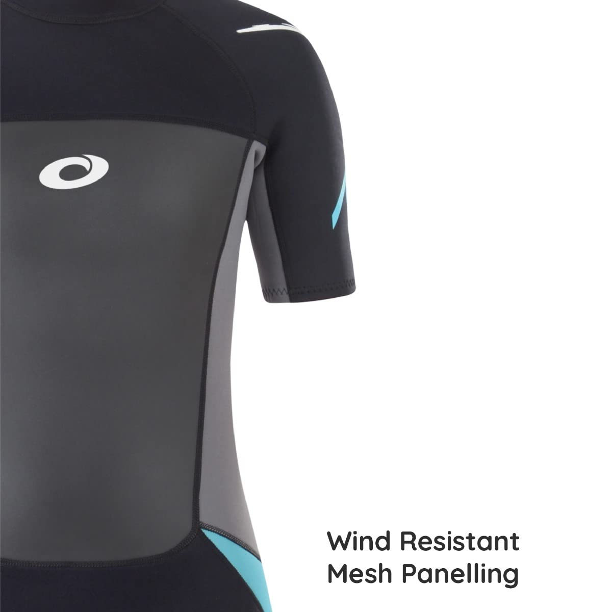 Osprey Women's Osp L - Origin Shorty Wetsuit, Black Blue, S UK