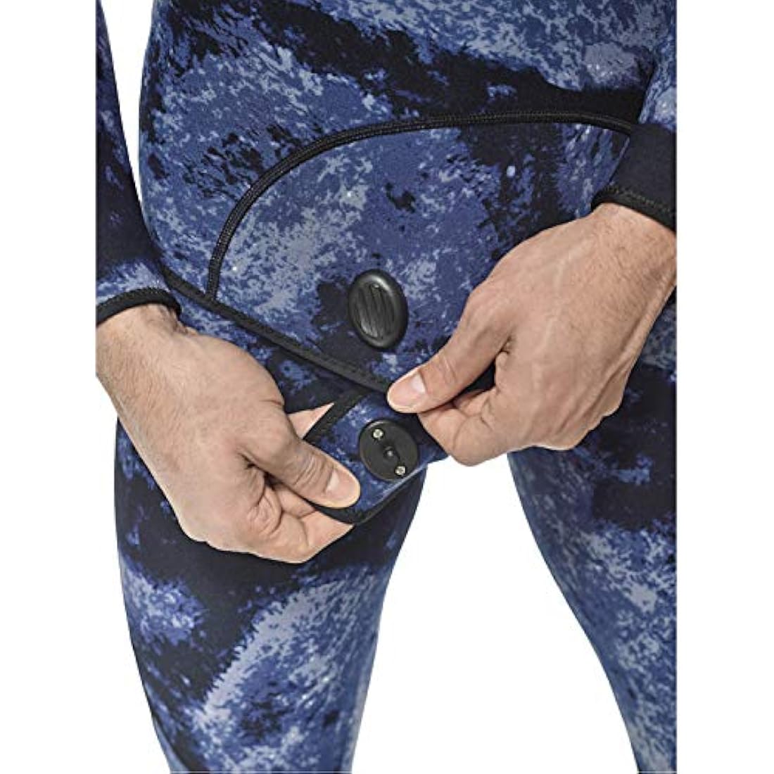 SEAC Makira Makaira 2 mm Camo Spearfishing Wetsuits for Man Two-Pieces Design Premium Yamamoto Neoprene with Super Stretch Armpit for Freediving