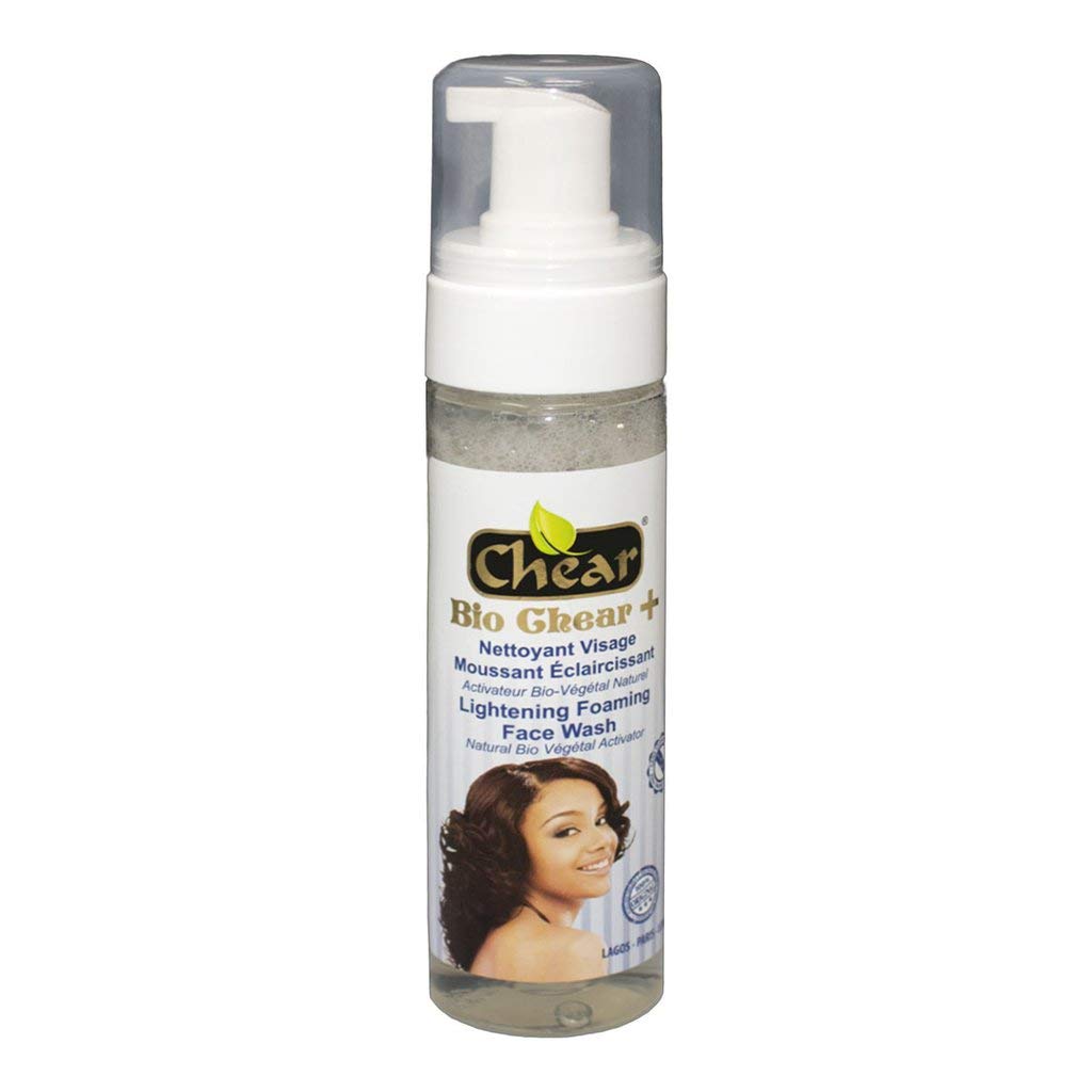 Bio Chear+ Skin Brightening Foaming Face Wash 200ml - with Niacinamide, Neem, Dark Spot Corrector, Melanin, Hyper Pigmentation, Glowing