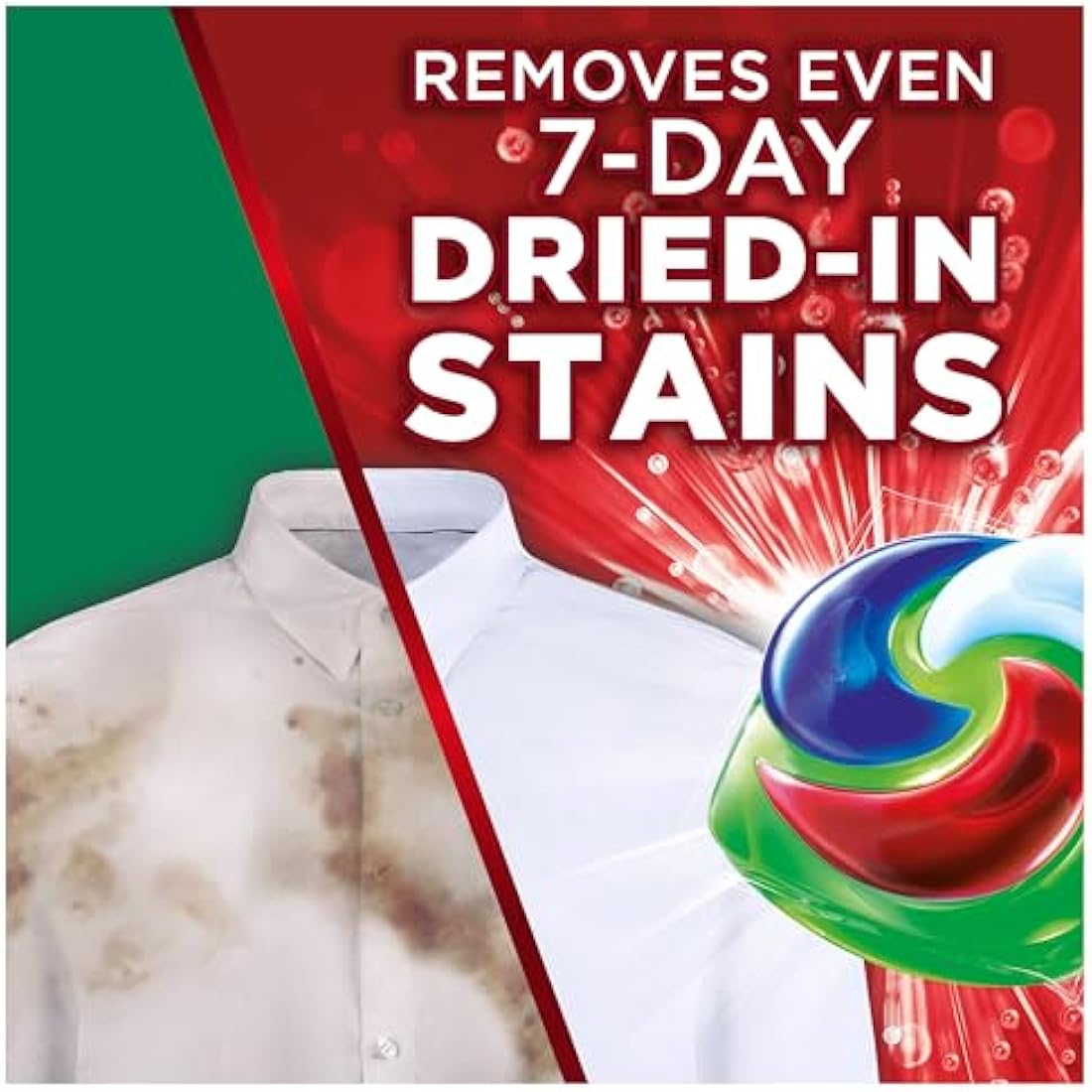 Ariel Platinum PODS®, Washing Liquid Laundry Detergent Capsules 76 (4x19) Washes, +Extra Stain Removal, Even Remove 7-Day Dried-In Stains
