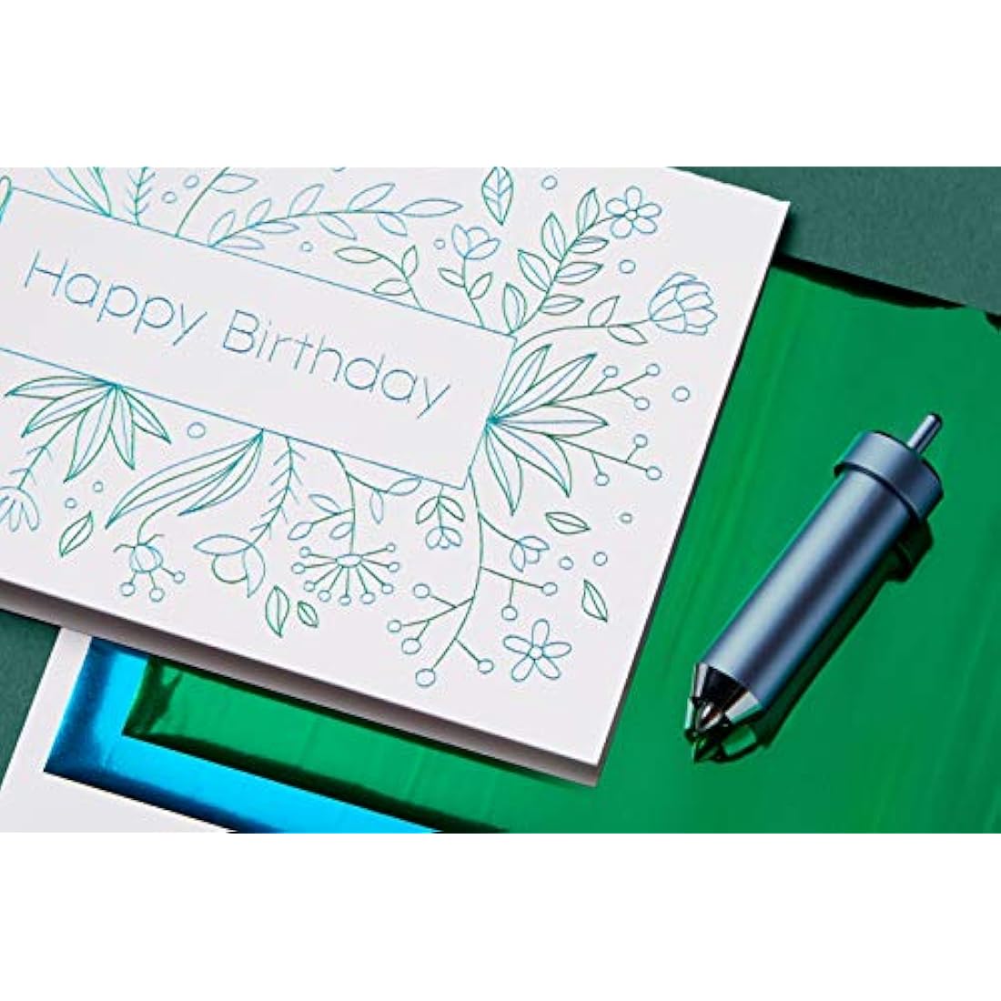 Cricut 2008727 Foil Transfer Kit, Explore Maker Machines, 3 Tips - fine, Medium & Bold