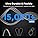 ARISKEEN Cat 8 Ethernet Cable 50M, High-Speed 40Gbps 2000MHz Network Cable Braided Flat Gigabit Rj45 STP Shielded Internet Network Lan Cable Cord for Modem Router PC