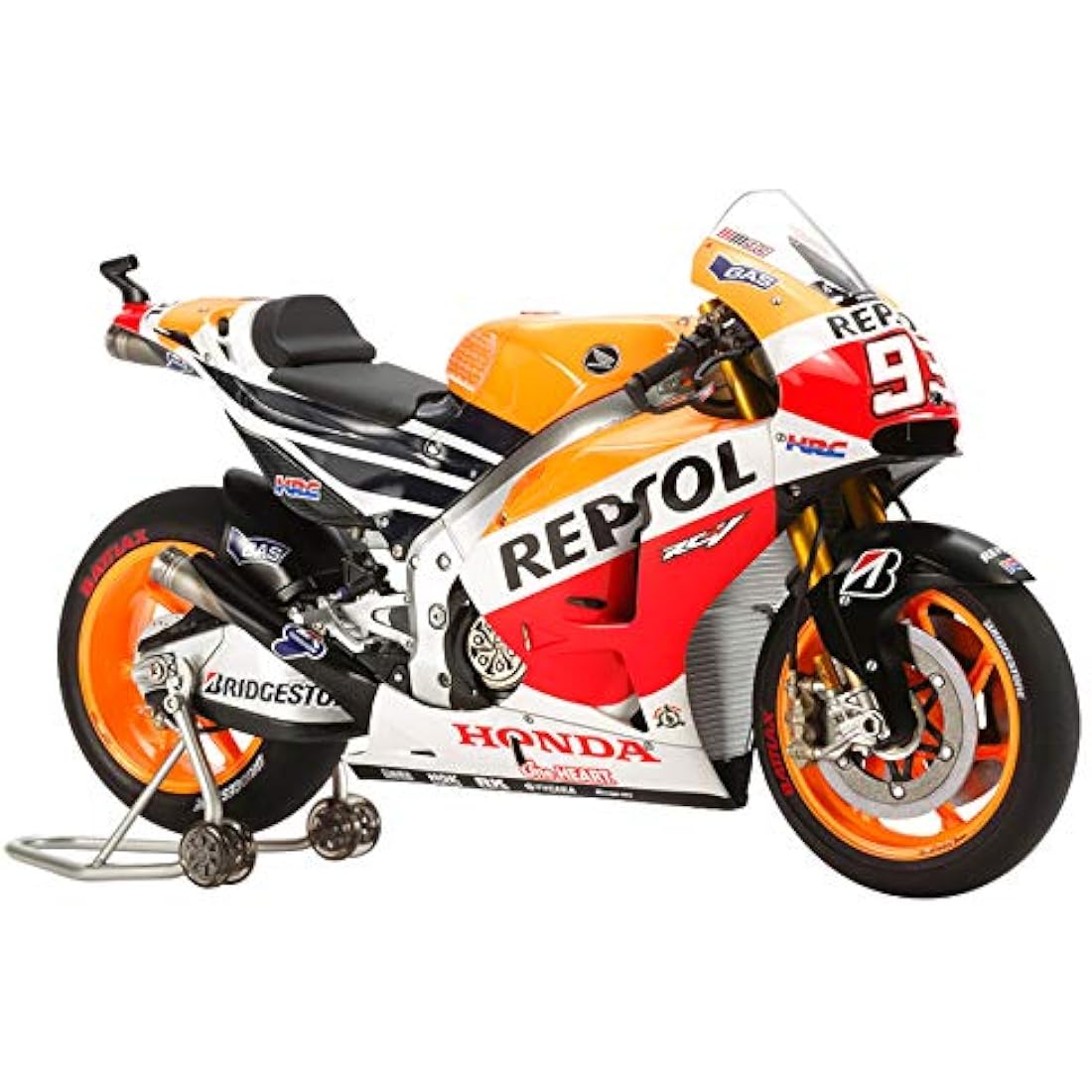 Tamiya TAM14130 1/12 Honda RC213V '14 Motorcycle Plastic 14130 Repsol RC213V4 1:12 Motorbike Model Kit
