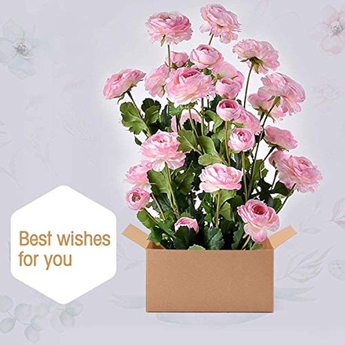 Switory 25pc Present Boxes with Lids, 20x20x10cm, Kraft Paper Gift Boxes for Crafting, Cupcake, Cardboard Bridesmaid Proposal Box,Brown Wedding Favor, Gift Ornaments, Easy Assemble Boxes