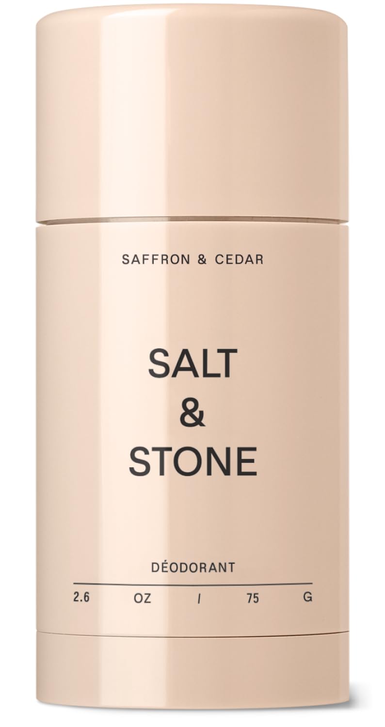 SALT & STONE Aluminum Free Deodorant | Extra Strength 48 Hour Protection for Women & Men | Made with Seaweed Extracts, Shea Butter & Prebiotics
