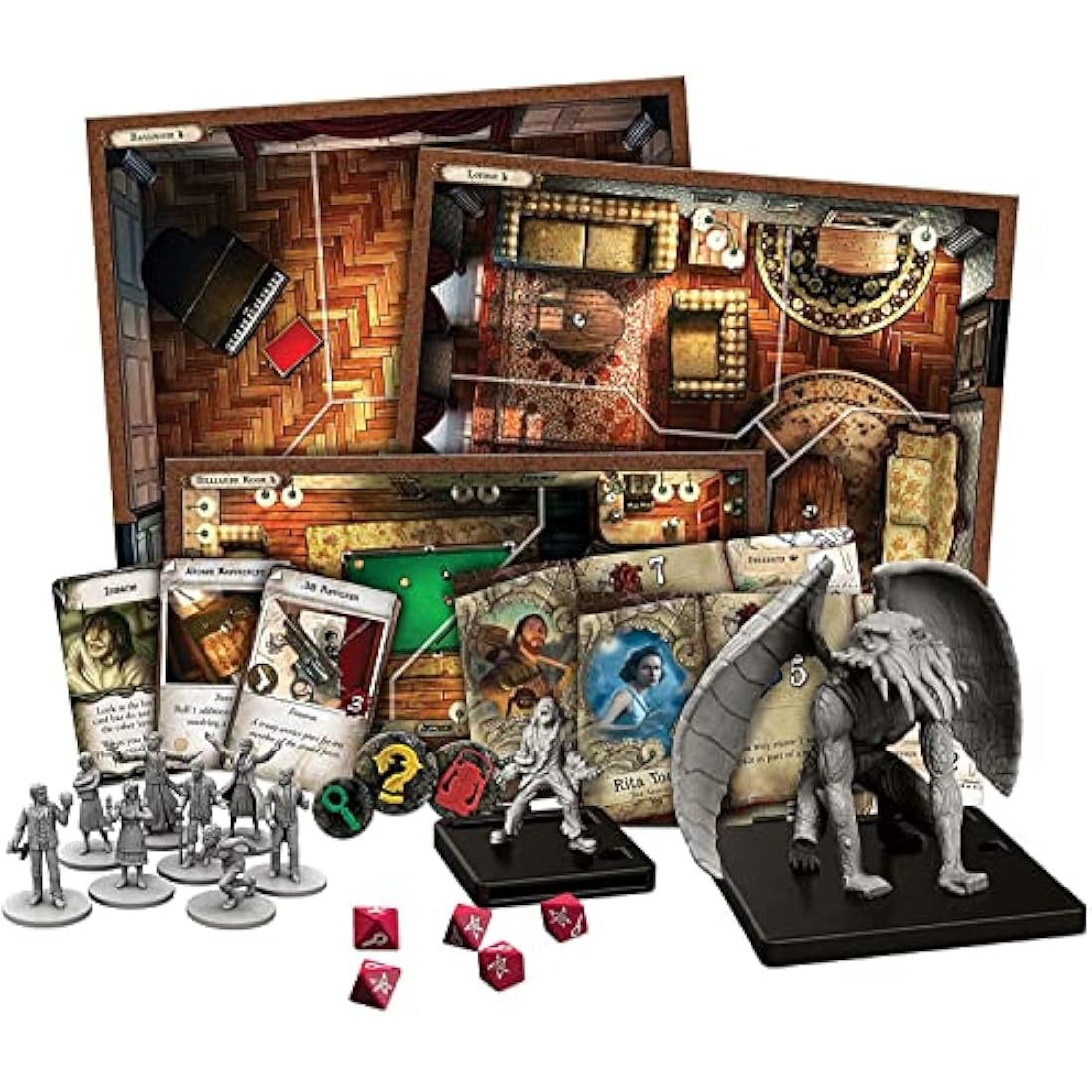 Asmodee: Le Case della Madness Board Game with App, 1-5 Players, 14+ Years, Italian Edition
