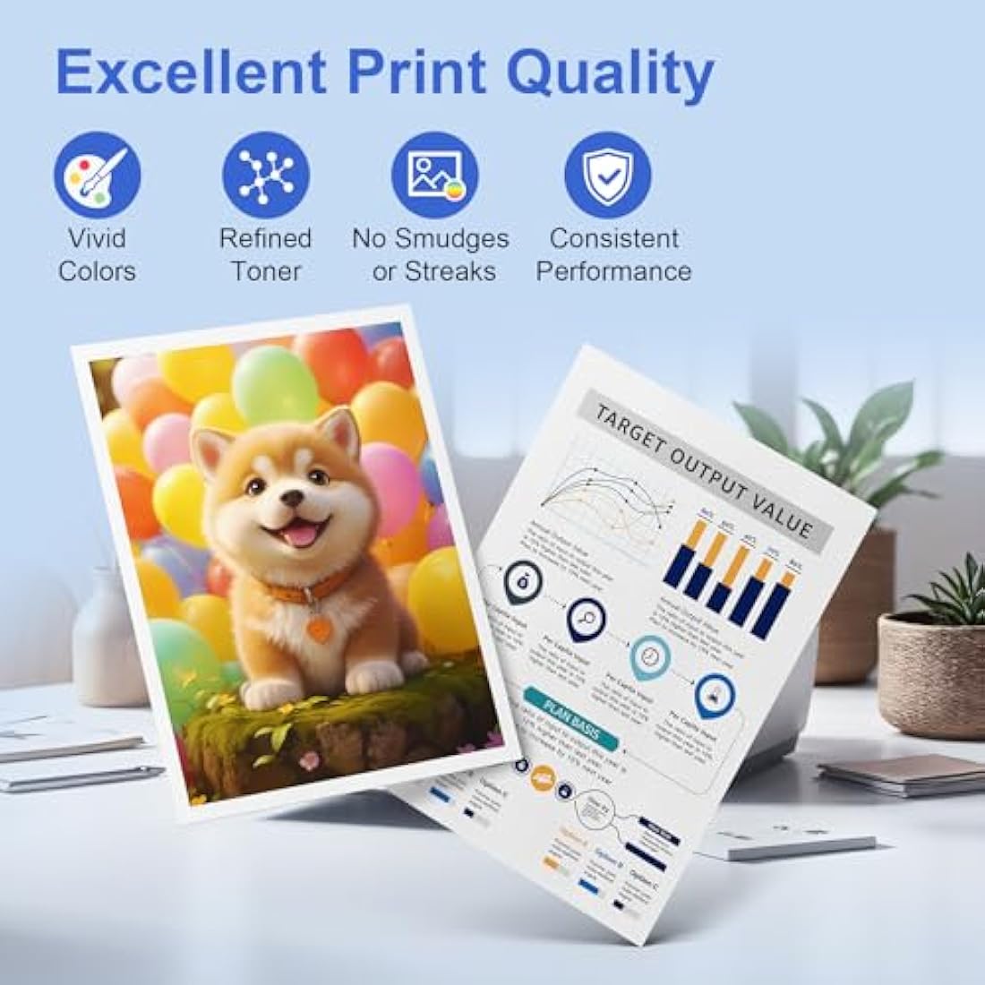 ONLYU Compatible Samsung CLT-P404C CLT P404C Toner Cartridge Replacement for Samsung C430W Toner for Samsung Xpress SL C430W C430 C480FW C480W C480 C48X C43X CLT K404S CLT-Y404S Toner(4-Pack)
