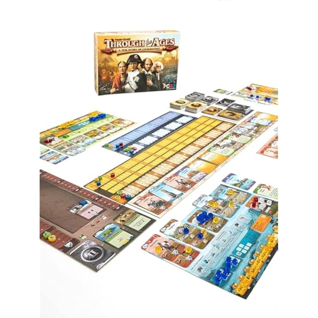 Through the Ages: A New Story of Civilization | Czech Games Edition | 2-4 Players