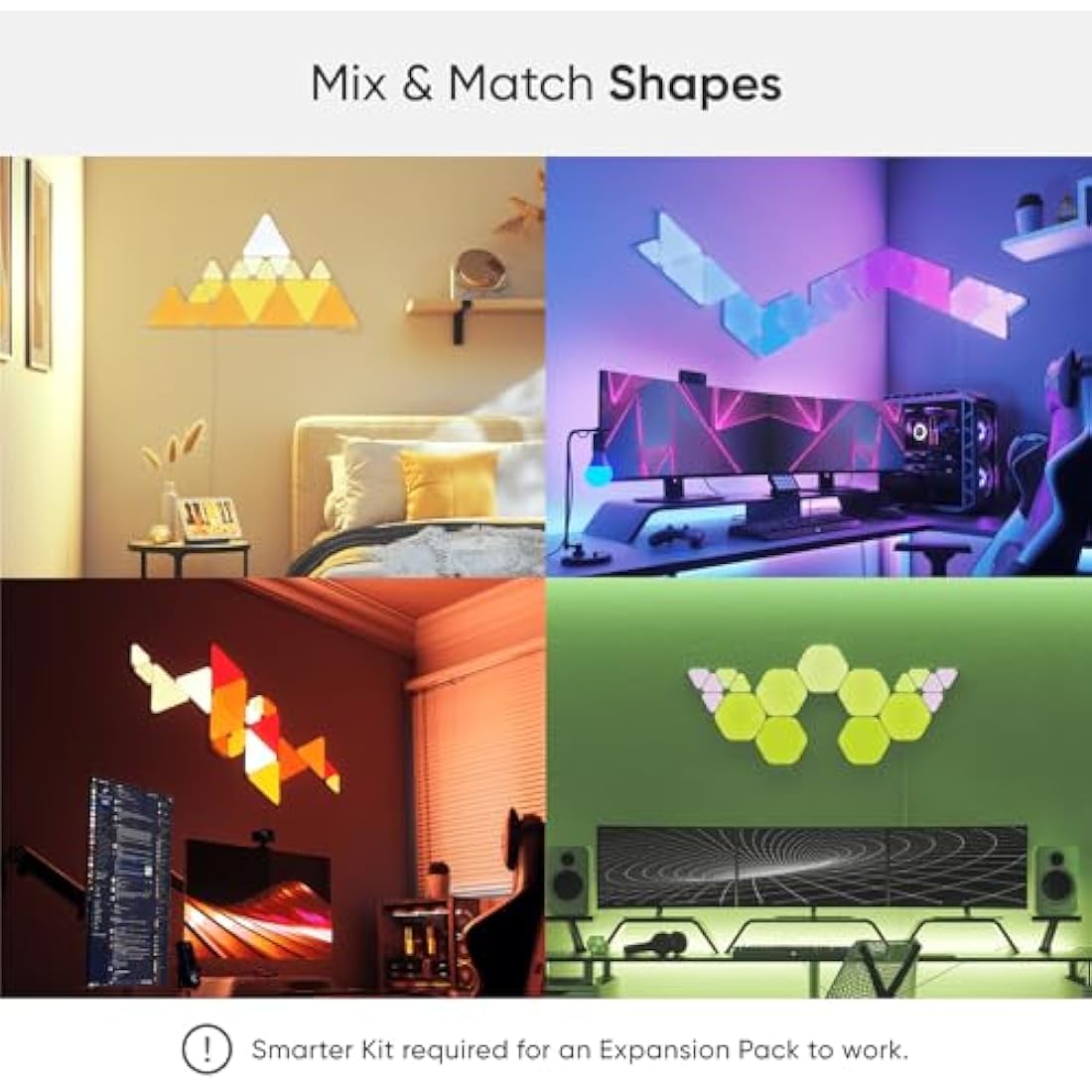 Nanoleaf Shapes Mini Triangles - 10 Pack