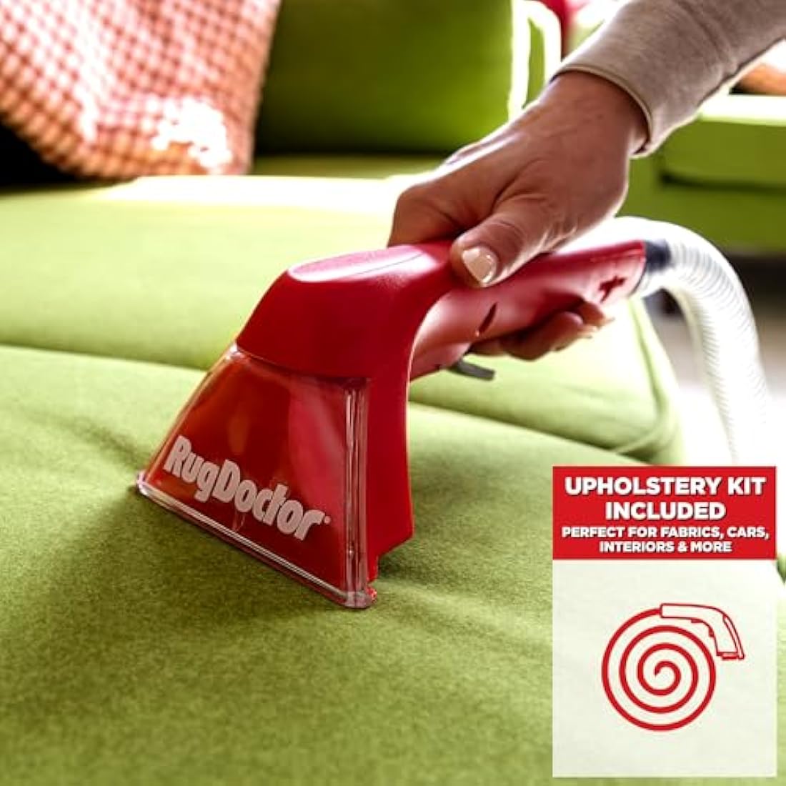 Rug Doctor 1093170 Deep Carpet Cleaner, Plastic, 1300 W, 4.2 liters, Red/Grey