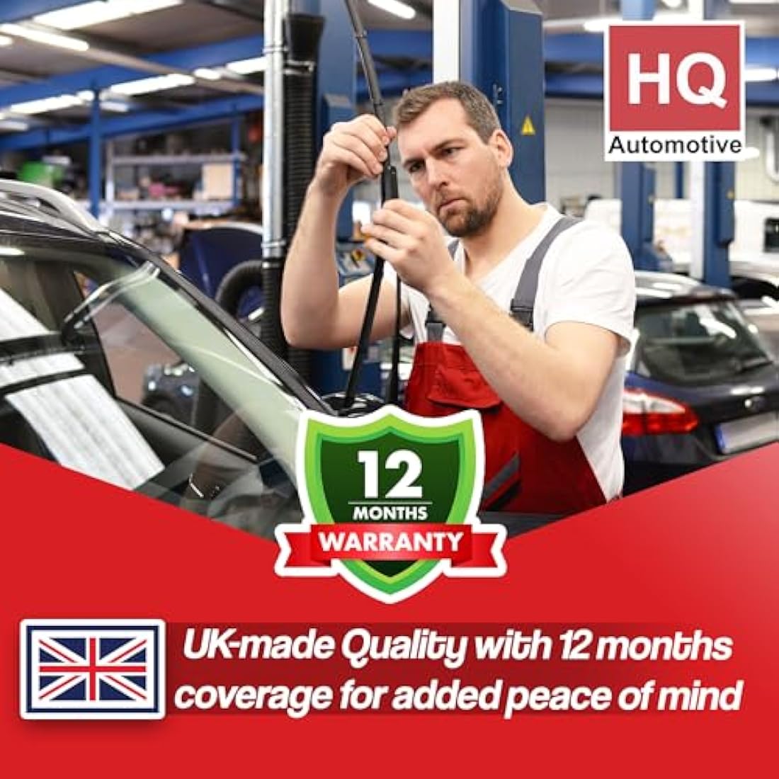 HQ Automotive Wiper Blade for 22+14-inch CHEVROLET Matiz, Spark; HYUNDAI Getz; MITSUBISHI Attrage (2018-onwards) Mirage, Space Star; NISSAN Juke, Micra, Pixo; SUZUKI Alto Front Set, AD41-221