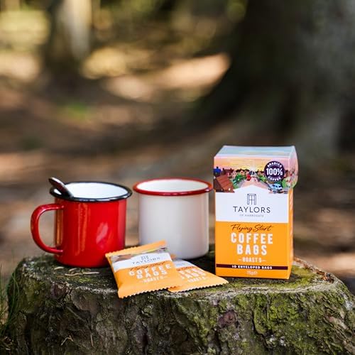 Taylors of Harrogate, Roast 5, Flying Start Coffee Bags, 3 Boxes of 10 (Total 30 Bags)