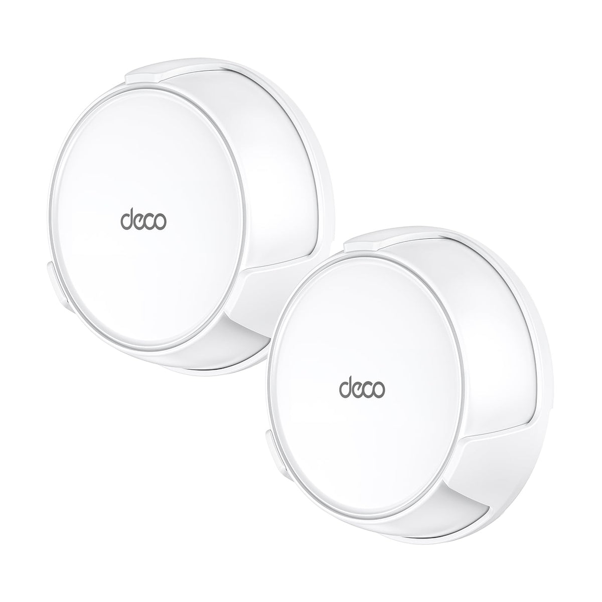 XLTTYWL Deco WiFi 7 Wall Mount Kit, Deco BE23/BE25/BE3600/BE5000 Router Mount Bracket Optimize Space&Cable Management for TP Deco 7 Dual-Band WiFi 7