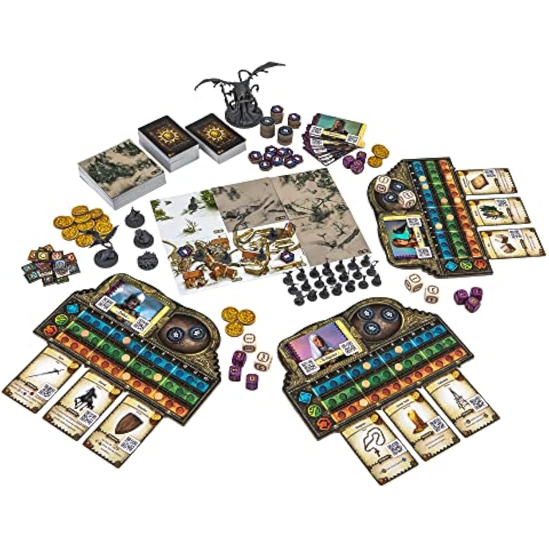 LUCKY DUCK GAMES - Destinies | Board Game | English Version | 1-3 Players | Ages 14+ | 120-150 Minutes