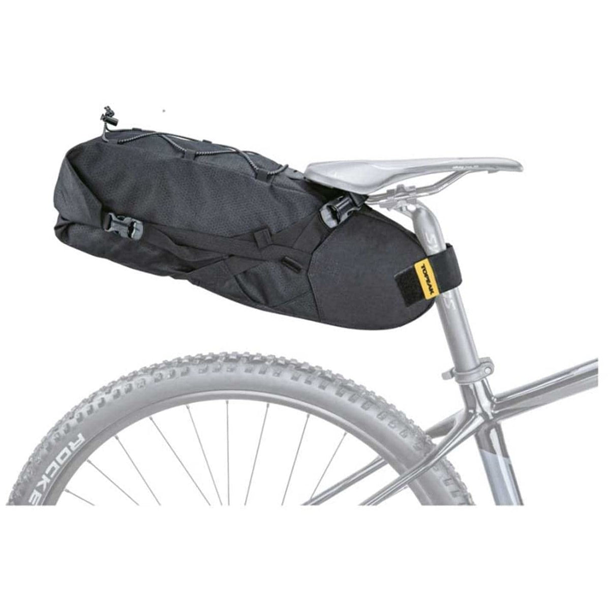 Topeak BackLoader 6 L Unisex Adult Bikepacking Bag, Black, One Size